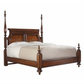 Stanley Furniture British Colonial Poster Bed in Caribe