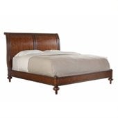 Stanley Furniture British Colonial Sleigh Bed in Caribe