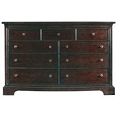 Stanley Furniture Transitional Dresser Polished in Sable