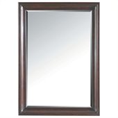 Stanley Furniture Transitional Landscape Mirror Polished in Sable
