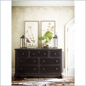 Stanley Furniture Continental Triple Dresser in Ebony