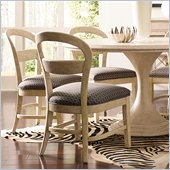 Stanley Furniture Modern Side Chair in Alabaster