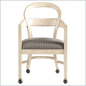 Stanley Furniture Modern Club Chair in Alabaster