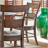Stanley Furniture Old World Wood Arm Chair in Shoal