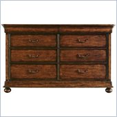 Stanley Furniture Louis Philippe Dresser in Burnished Honey