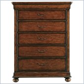 Stanley Furniture Louis Philippe Chest in Burnished Honey