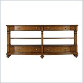 Stanley Furniture Arrondissement Rond Media Console in Heirloom Cherry