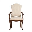 ADD TO YOUR SET: Stanley Furniture Arrondissement Volute Arm Chair in Heirloom Cherry