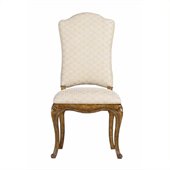 Stanley Furniture Arrondissement Volute Side Chair in Sunlight Anigre