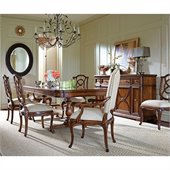 Stanley Furniture Arrondissement Famille 7 Piece Dining Set in Heirloom Cherry