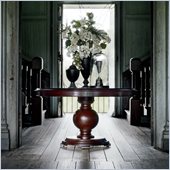 Stanley Furniture City Club Private Room Round Pedestal Table in Blair