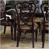 Stanley Furniture City Club Racket Club Scroll Side Chair in Blair
