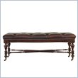ADD TO YOUR SET: Stanley Furniture City Club Days End Leather Bed End Bench in Blair