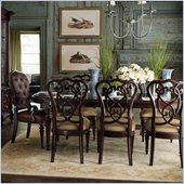 Stanley Furniture City Club Days Feast Oval 9 Piece Dining Set in Blair