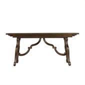 Stanley Furniture Portfolio Rustica Dining Harvest Table in Sorrel