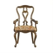 Stanley Furniture Portfolio Rustica Dining Arm Chair in Sorrel