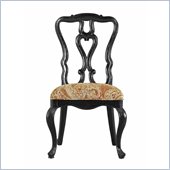 Stanley Furniture Portfolio Rustica Dining Side Chair in Raven