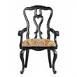 ADD TO YOUR SET: Stanley Furniture Portfolio Rustica Dining Arm Chair in Raven