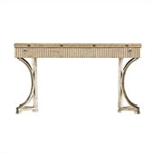 Stanley Furniture Coastal Living Resort Curl Tide Flip Top Desk in Sandy Linen