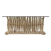 Stanley Furniture Coastal Living Resort Driftwood Flats Cocktail Table in Weathered Pier