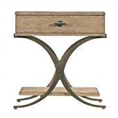 Stanley Furniture Coastal Living Resort Windward Dune End Table in Weathered Pier