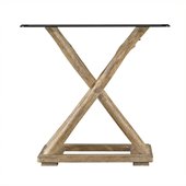 Stanley Furniture Coastal Living Resort Driftwood Flats End Table in Weathered Pier