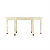 Stanley Furniture Coastal Living Resort Soledad Promenade Leg Table in Sail Cloth