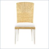 Stanley Furniture Coastal Living Resort Waters Edge Woven Side Chair in Sail Cloth