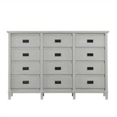 Stanley Furniture Coastal Living Resort Havens Harbor Triple Dresser in Morning Fog