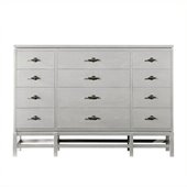 Stanley Furniture Coastal Living Resort Tranquility Isle Triple Dresser in Morning Fog