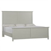 Stanley Furniture Coastal Living Resort Cape Comber Panel Bed in Morning Fog