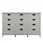 Stanley Furniture Coastal Living Resort Cape Comber Console Table in Morning Fog