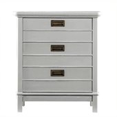 Stanley Furniture Coastal Living Resort Cape Comber Chairside Chest in Morning Fog