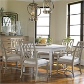 Stanley Furniture Coastal Living Resort Soledad Promenade 7 Piece Dining Set in Sail Cloth/Dune