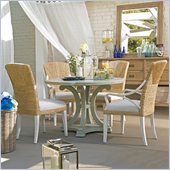 Stanley Furniture Coastal Living Resort Seascape 5 Piece Dining in Urchin/Sail Cloth