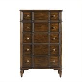 Stanley Furniture Classic Portfolio Vintage Drawer Chest in Heirloom Cherry