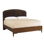 Stanley Furniture Classic Portfolio Vintage Upholstered Bed in Herloom Cherry