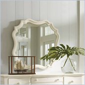 Stanley Furniture Coastal Living Cottage Piecrust Mirror in Shell