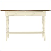 Stanley Furniture Coastal Living Cottage Console Table with Boardwalk Top in Shell