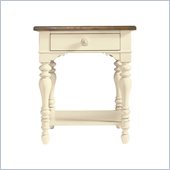 Stanley Furniture Coastal Living Cottage Lamp Table in Shell