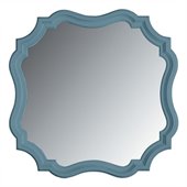 Stanley Furniture Coastal Living Cottage Piecrust Mirror in Wave