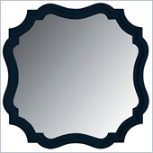 Stanley Furniture Coastal Living Cottage Piecrust Mirror in Navy