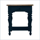 Stanley Furniture Coastal Living Cottage Lamp Table in Navy