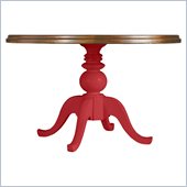 Stanley Furniture Coastal Living Cottage 48 Round Pedestal Table with Boardwalk Top in Beach Cruiser
