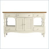 Stanley Furniture Coastal Living Cottage Buffet with Boardwalk Top in Sand Dollar