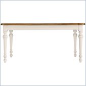 Stanley Furniture Coastal Living Cottage Rectangular Leg Table with Boardwalk Top in Sand Dollar
