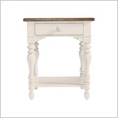 Stanley Furniture Coastal Living Cottage Lamp Table in Sand Dollar