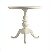 Stanley Furniture Coastal Living Cottage Beachcomber Pedestal Table in Sand Dollar