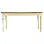 Stanley Furniture Coastal Living Cottage Rectangular Leg Table with Boardwalk Top in Sea Grass