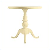 Stanley Furniture Coastal Living Cottage Beachcomber Pedestal Table in Lemon Twist